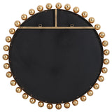 Cyra - Round Mirror - Gold