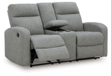 Gauntlet - 2 Pc. - Reclining Sofa And Loveseat - Sterling