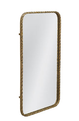 Aria - Wall Mirror - Antique Brass