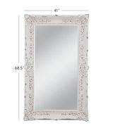 Michael - Wall Mirror - White Washed