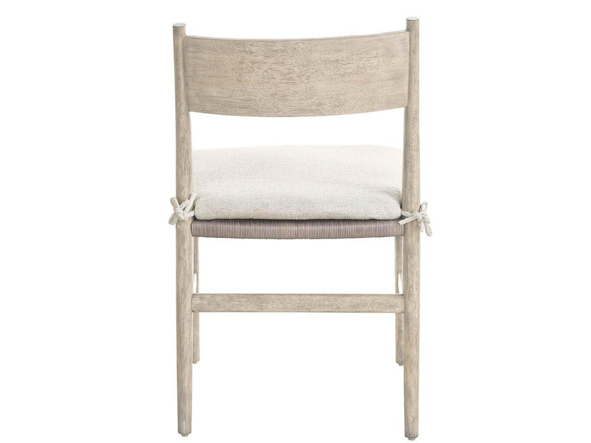 Dwell - Wood Back Side Chair - River Rock