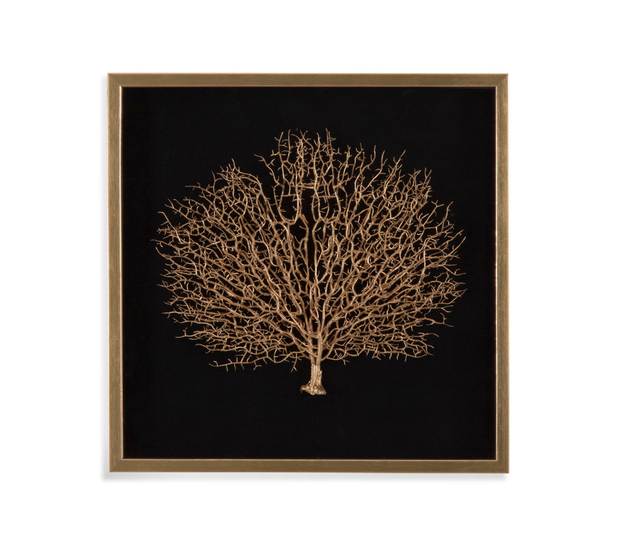Silouette Wall Art - Gold