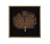 Silouette Wall Art - Gold