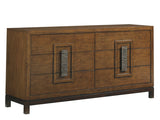 Island Fusion - Heron Island Double Dresser - Dark Brown