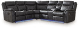 Sultan Meadow - Carbon - 2-Piece Reclining Sectional