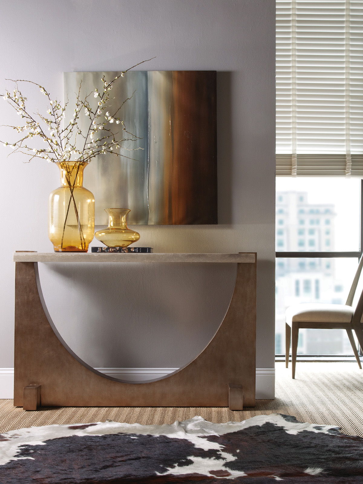 Signature Designs - Impresario Console Table - Dark Brown