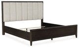 Westonfort - California King Upholstered Panel Bed - Espresso