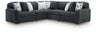 Midnight-Madness - 5 Piece Sectional