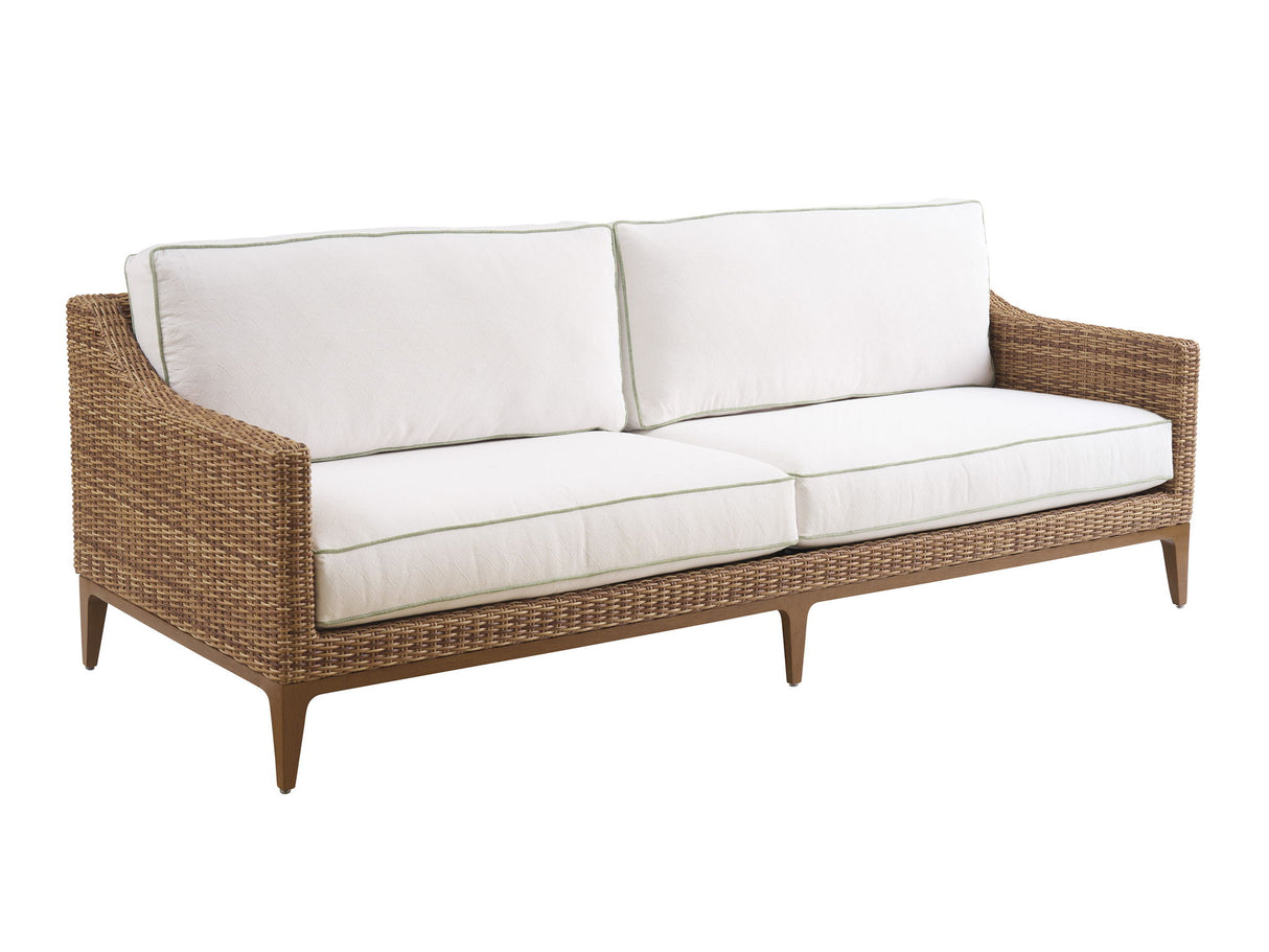 Palm Desert Poolside - Sofa - Dark Brown / White