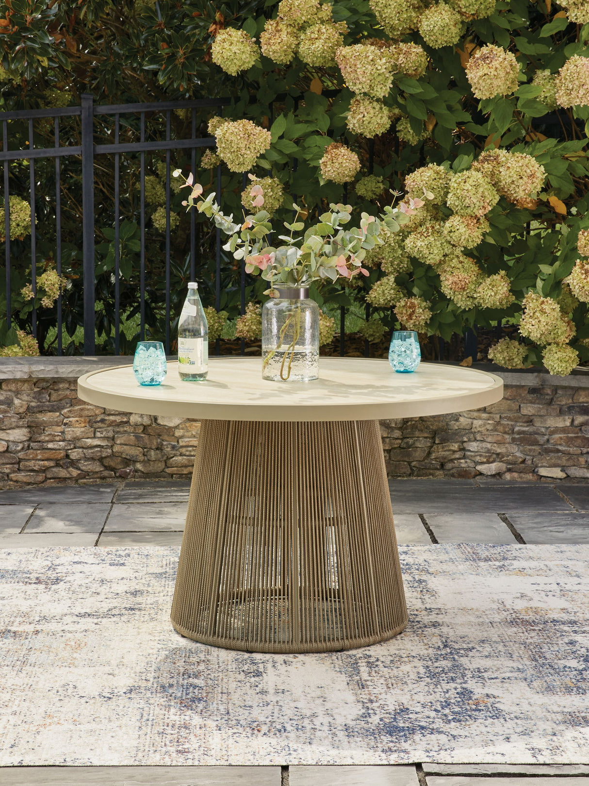 Orchard Beach - Outdoor Dining Table - Beige