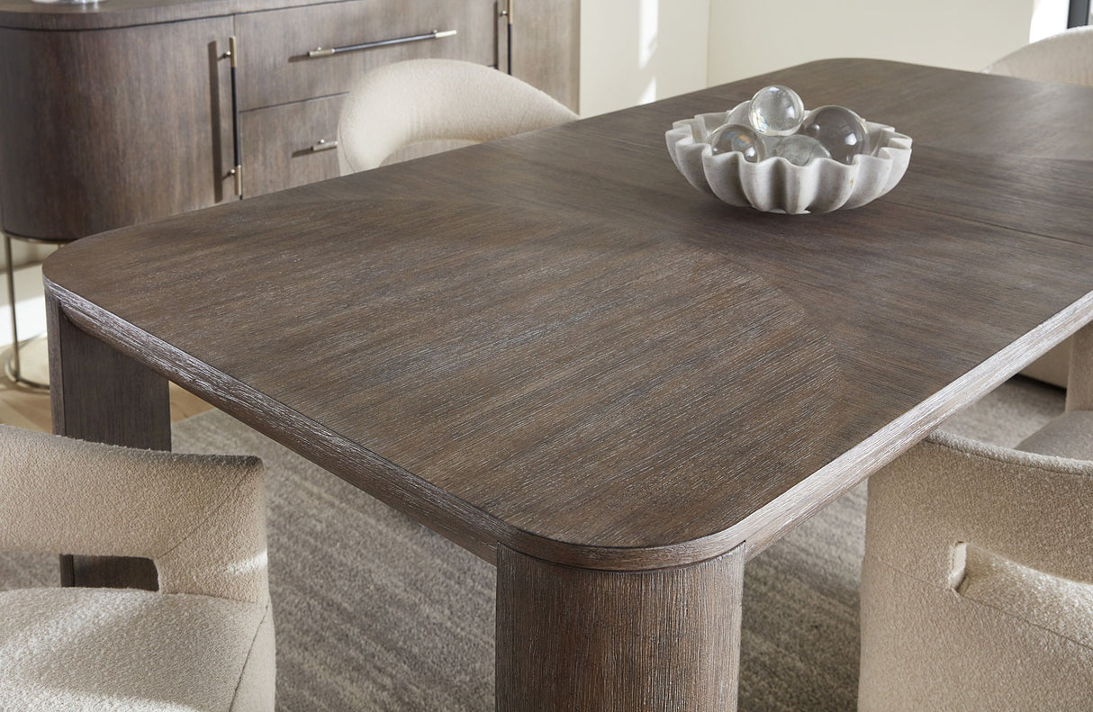 Modern Mood - Leg Dining Table With 1-24in Leaf