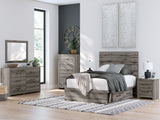 Graystorm - Panel Storage Bed