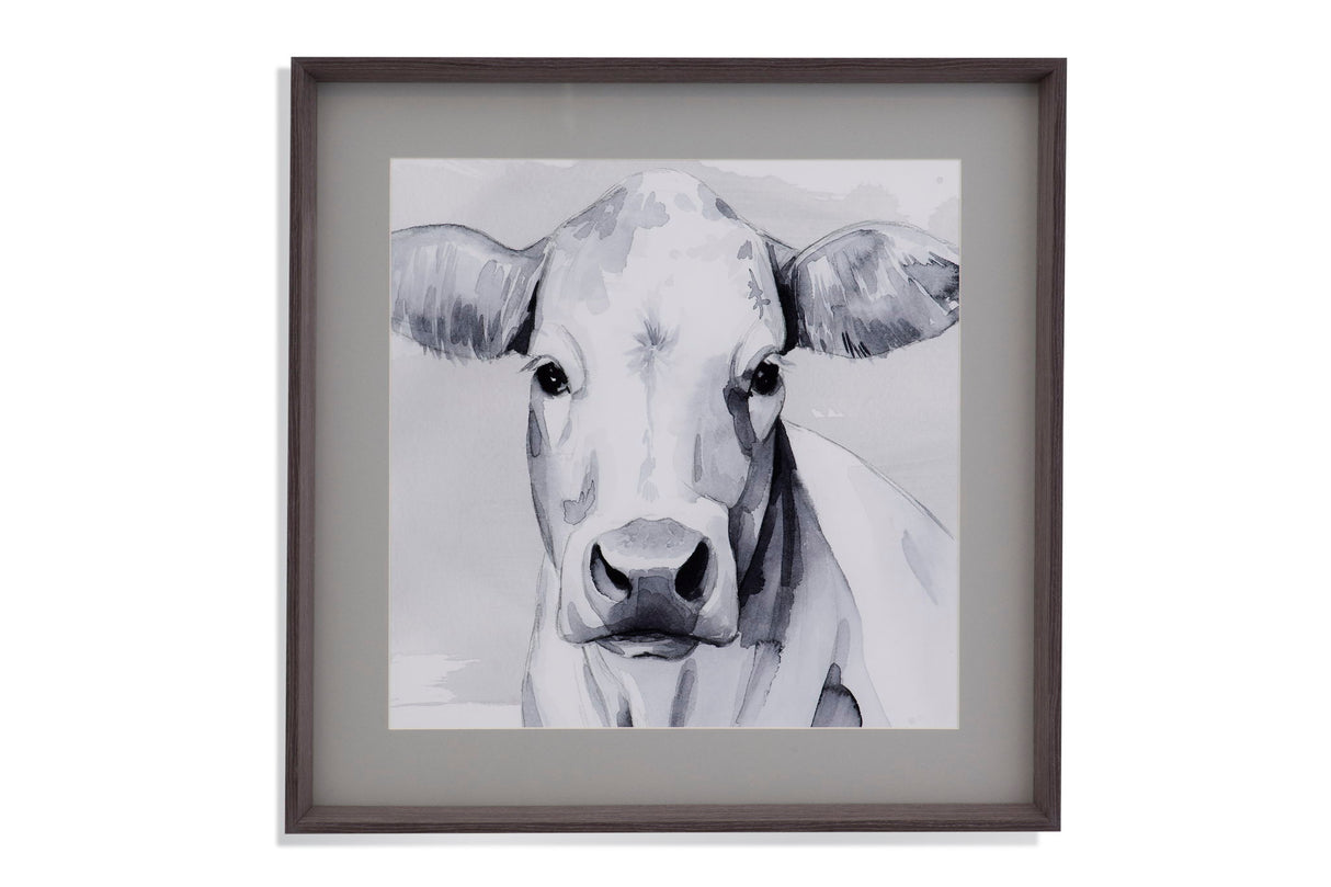 Sweet Face I - Framed Print - Gray