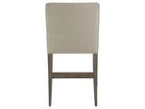 Cohesion Program - Madox Low Back Upholstered Counter Stool - Gray