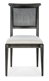 Charleston - Upholstered Seat Side Chair (Set of 2) - Black