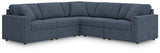 Modmax - Ink - 5-Piece Sectional - Fabric