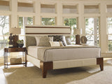 Island Fusion - Sendai High/Low Nightstand - Dark Brown