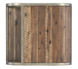 Commerce And Market - Open Ended End Table - Dark Brown