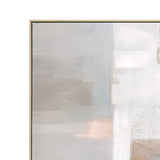 Framed Canvas Drifted Light - Silver