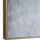 Divide - Hand Painted Art - Blue