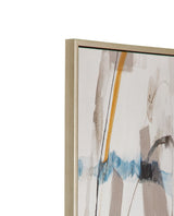 Framed Canvas Tranquil Flow - Gold