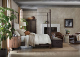 Big Sky - California King Poster Bed With Canopy - Black