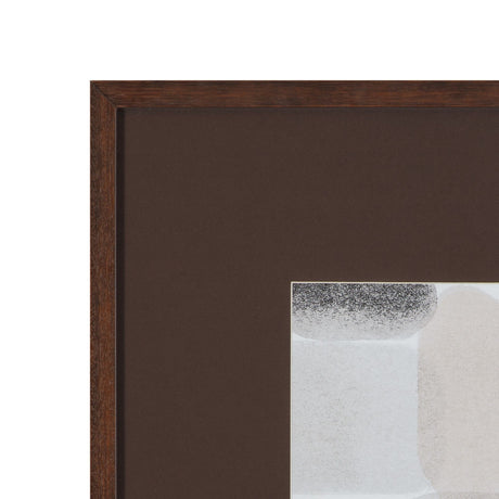 Stone Secrets IV Framed Print - Brown