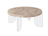Tranquility - Miranda Kerr Home - Aerial Cocktail Table - Light Brown