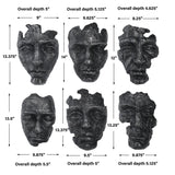 Self-Portrait - Mask Wall Decor (Set of 6)