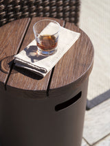 Kilimanjaro - Round Table - Dark Brown