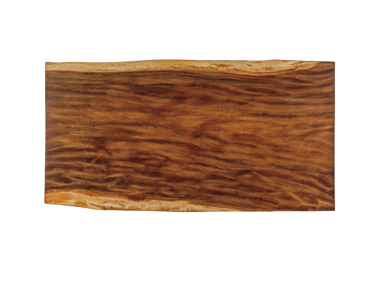 Studio Designs - La Costa Live Edge Writing Desk - Dark Brown