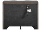 Fenwick - Embossed Chest - Dark Brown