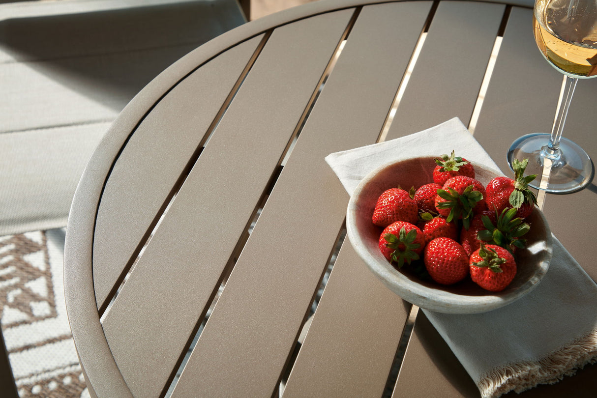 Mission Beach - Chairs With Table Set (Set of 3) - Beige