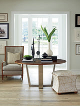 Kitano - Mandara Round Dining Table - Dark Brown