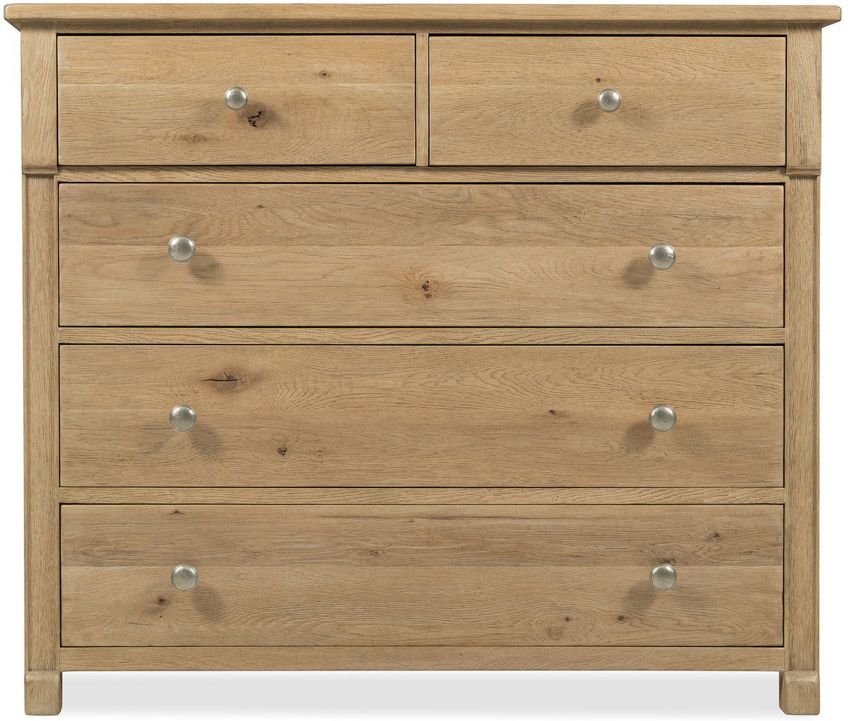 Driftwood - Five-Drawer Chest - Light Wood