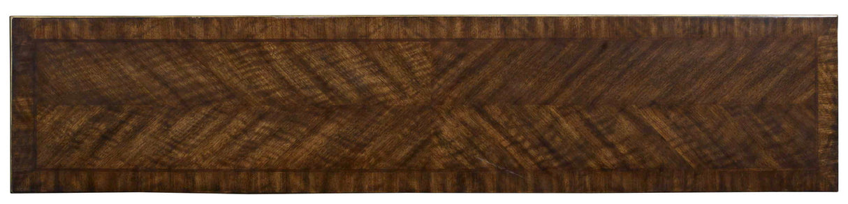 Melange - Presidio Console Table - Dark Brown