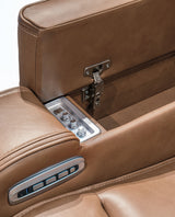 Knightington - Power Reclining Loveseat With Audio Seating