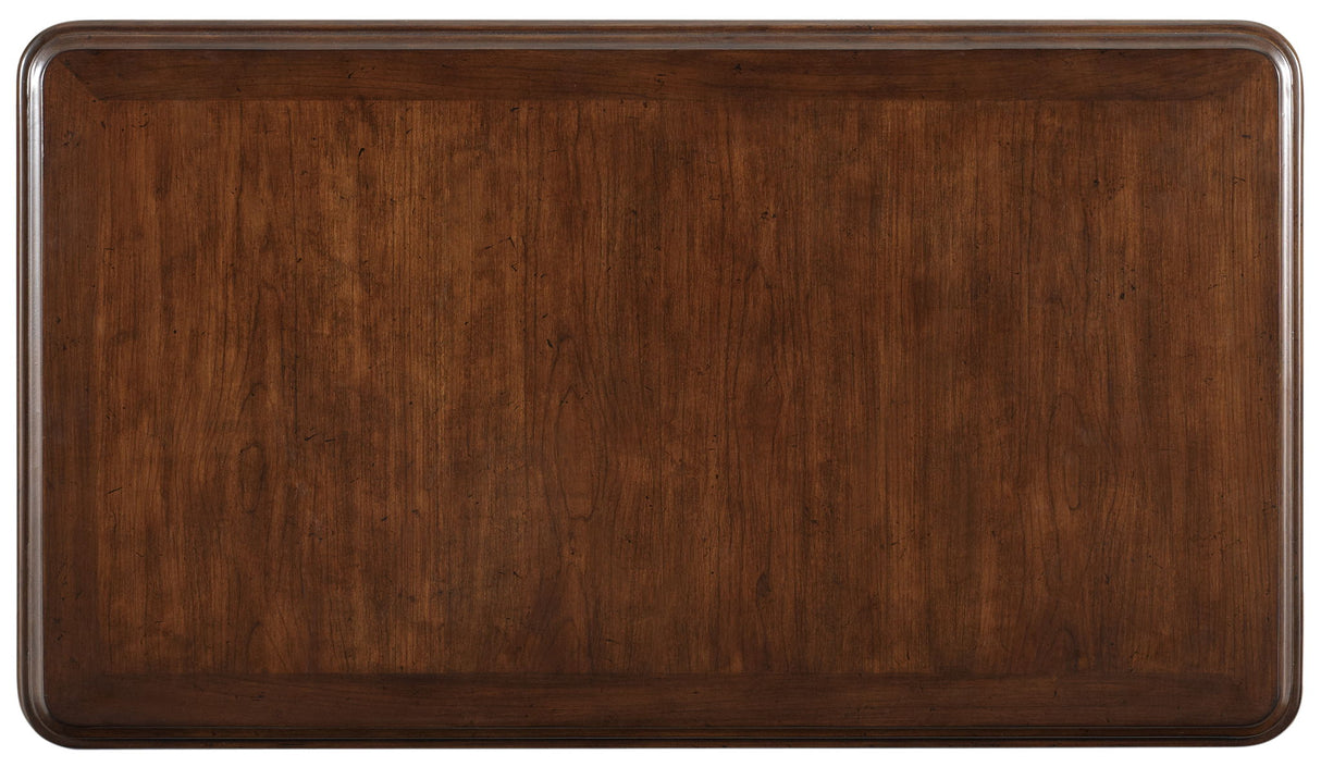 Leg Desk 42" - Dark Brown