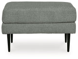 Hazela - Ottoman - Charcoal