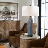 Vicente - Slate Table Lamp - Blue