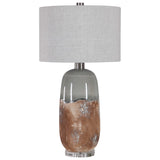 Maggie - Ceramic Table Lamp - Light Brown