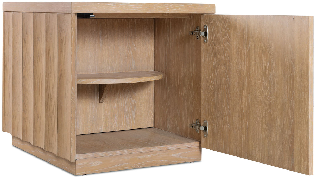 Commerce And Market - Willow End Table - Light Wood