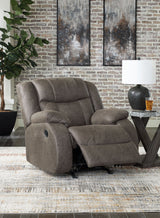 First Base - Gunmetal - Rocker Recliner