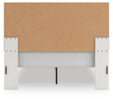 Zuraleus - Upholstered Panel Platform Bed With Roll Slats
