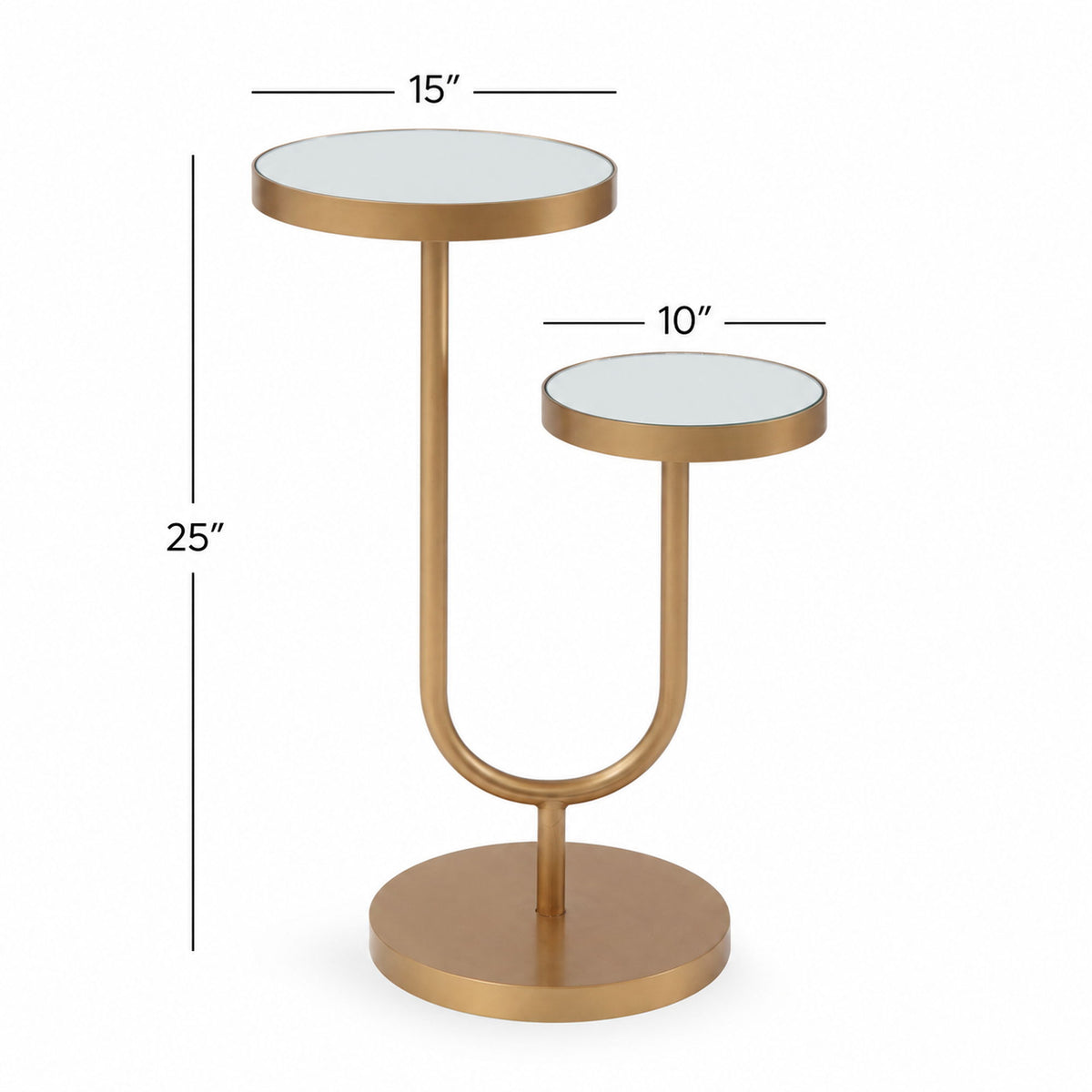 High-Low - Scatter Table - Gold