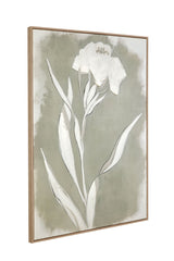 Serene Botanical II Framed Canvas - Beige