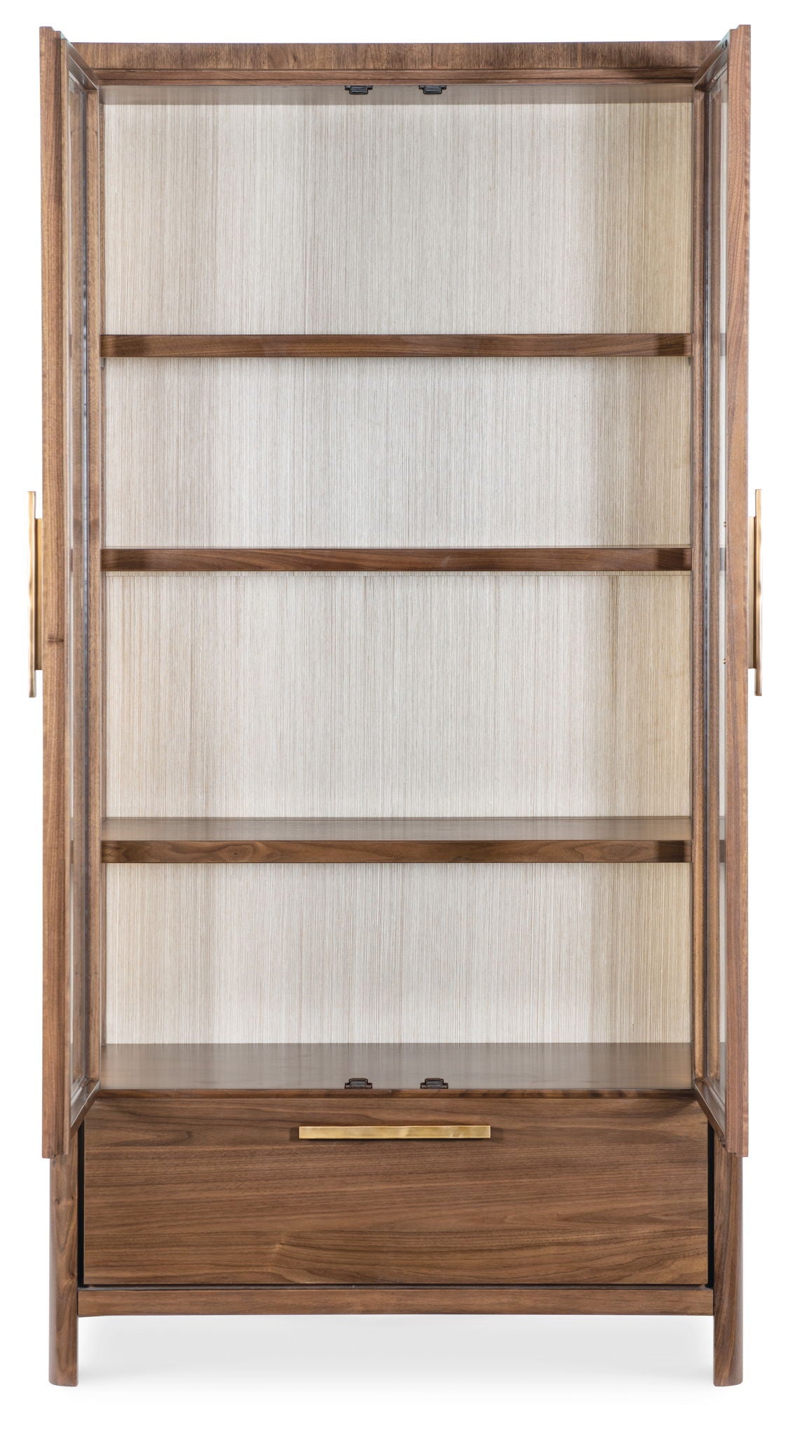 Eleana - Display Cabinet - Medium Wood