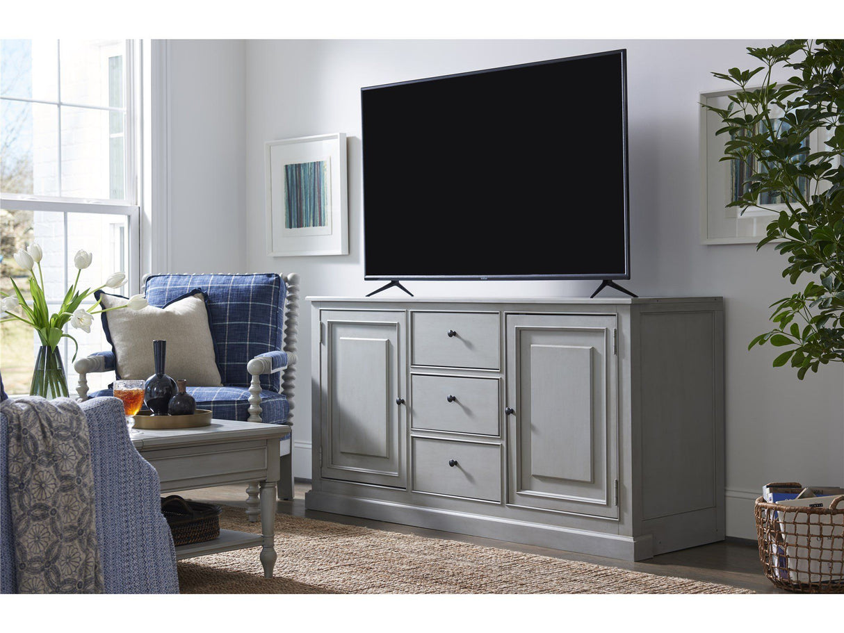 Summer Hill - Entertainment Console - French Gray