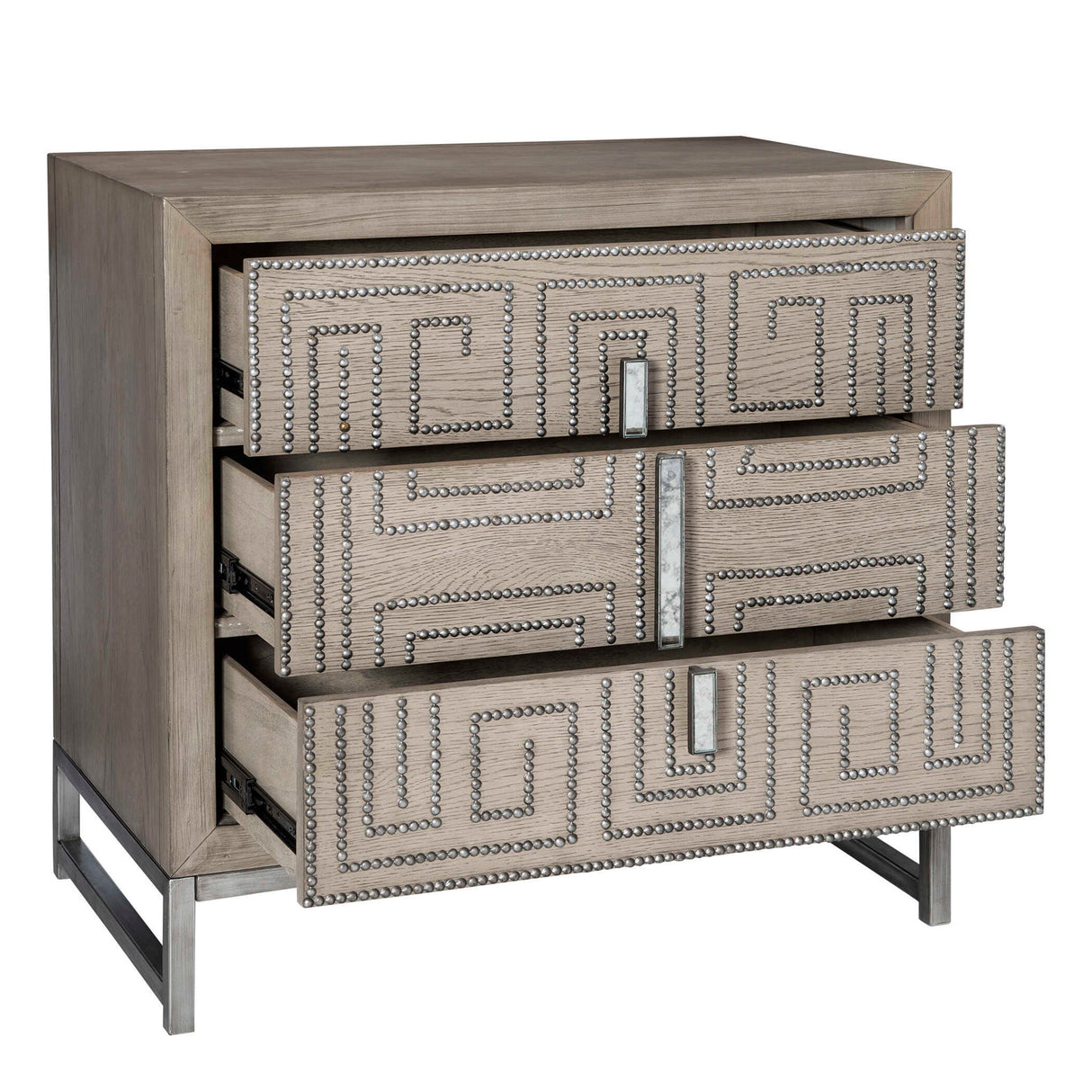 Devya - Accent Chest - Gray Oak