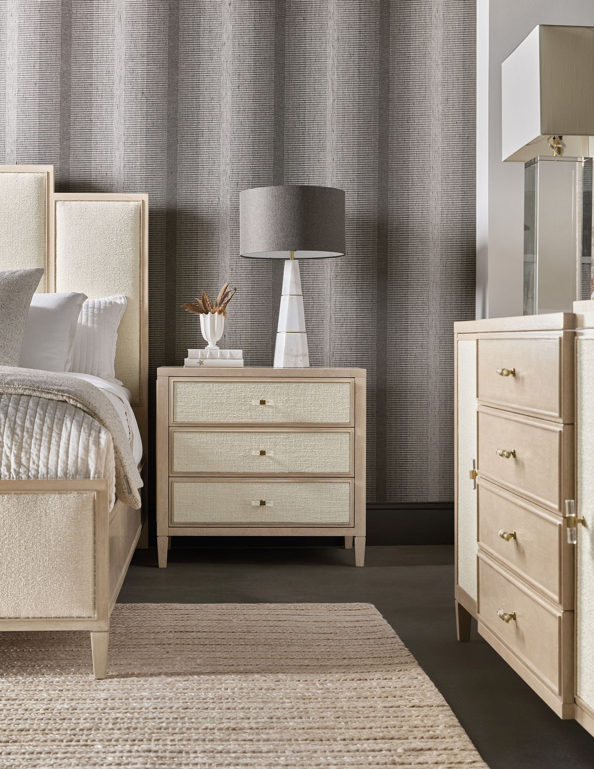 Melange - Be My Guest Nightstand - Beige